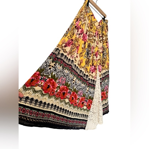 Take Two Clothing Co Vintage XXL Maxi Bohemian Skirt - Picture 3 of 11